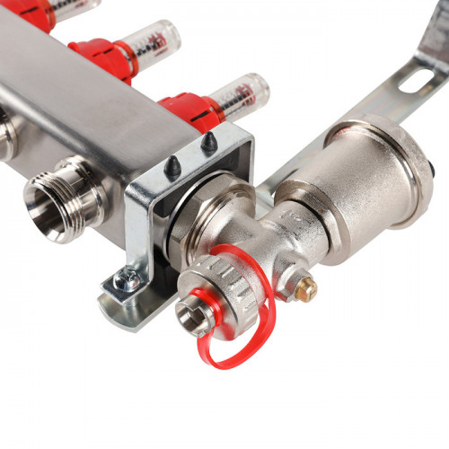Для отопления Rommer 1"/3/4"x6 с расходомерами (RMS-1210-000006)