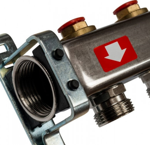 Коллектор с запорными клапанами STOUT SMS 0922 000008