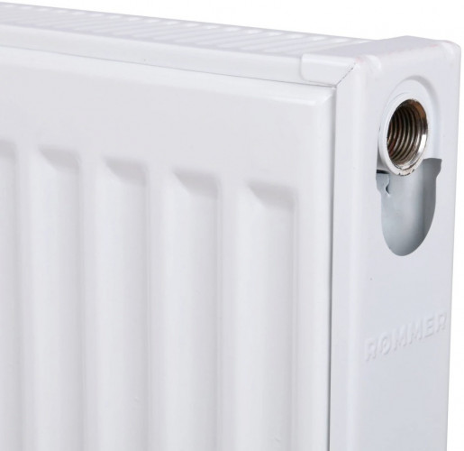 Стальной панельный радиатор Тип 11 Rommer Compact 11/400/2000 боковое подключение
