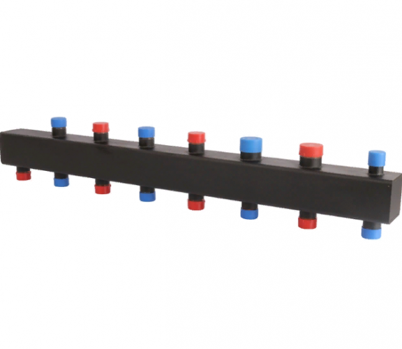 Стальной распределительный коллектор Rommer 4(6) контура 1х11/4