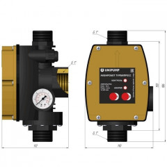 Блок управления двумя насосами Unipump ТУРБИПРЕСС Б2