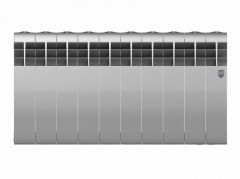 Биметаллический радиатор Royal Thermo Biliner 350 VD 10 секц. Silver Satin