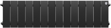 Биметаллический радиатор Royal Thermo PianoForte 200 /Noir Sable - 14 секц.