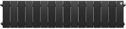 Биметаллический радиатор Royal Thermo PianoForte 200 /Noir Sable - 16 секц.