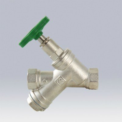 Вентиль прямоточный с косым фильтромй Valtec 3/4" VT.053.N.05