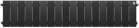 Биметаллический радиатор Royal Thermo PianoForte 200 /Noir Sable - 18 секц.
