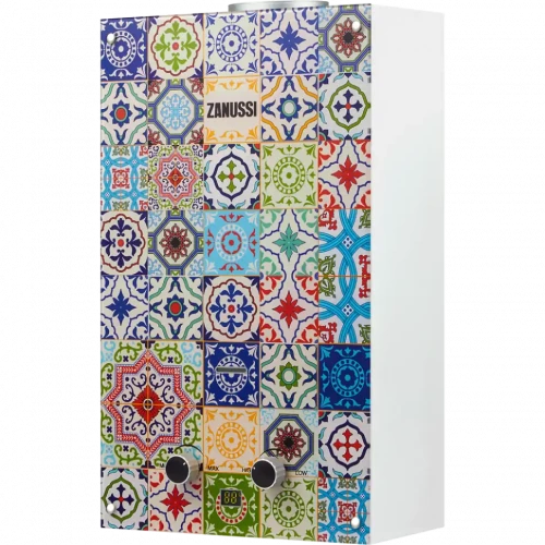 Газовый проточный водонагреватель Zanussi GWH 10 Fonte Glass Fregio