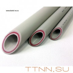 Полипропиленовая труба D20 PN 25 стекловолокно Серый