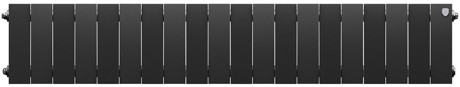 Биметаллический радиатор Royal Thermo PianoForte 200 /Noir Sable - 20 секц.