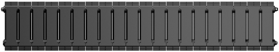 Биметаллический радиатор Royal Thermo PianoForte 200 /Noir Sable - 20 секц.