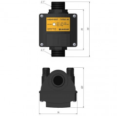 Блок управления насосами Unipump ТУРБИ-М2 (2,5-4,0 бар)