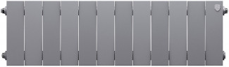 Биметаллический радиатор Royal Thermo PianoForte 200 /Silver Satin - 12 секц.