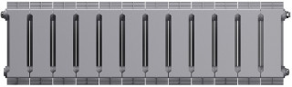 Биметаллический радиатор Royal Thermo PianoForte 200 /Silver Satin - 12 секц.