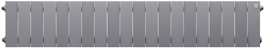 Биметаллический радиатор Royal Thermo PianoForte 200 /Silver Satin - 20 секц.