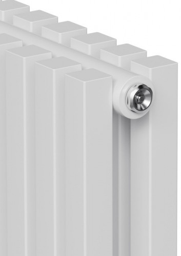 Стальной трубчатый радиатор 2-колончатый Royal Thermo Shift Q30 C2180 - 10 секц. RAL9016, боковое 1/2