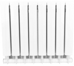 Биметаллический радиатор STOUT STYLE 500 8 секций (SRB-0110-050008)