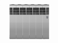 Биметаллический радиатор Royal Thermo Biliner 350 VD 6 секц. Silver Satin