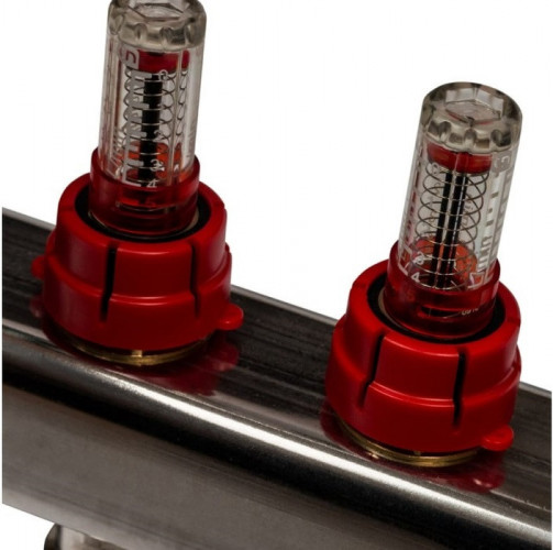 Коллектор с запорными клапанами STOUT SMS-0927-000007