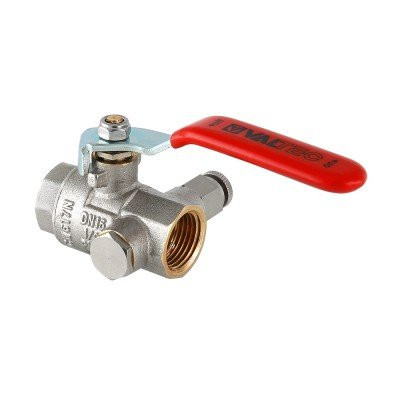 Кран шаровый с дренажным вентилем Valtec 1 VT.245