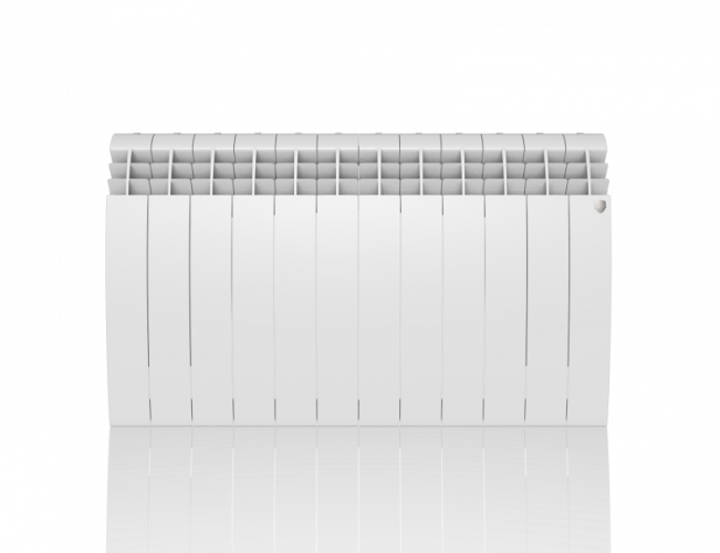 Биметаллический радиатор Royal Thermo BiLiner 500 Bianco Traffico 12 секц.