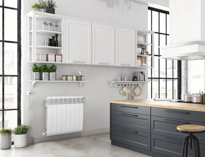 Биметаллический радиатор Royal Thermo BiLiner 500 Bianco Traffico 12 секц.