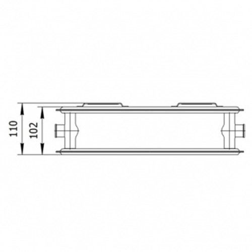 Стальной панельный радиатор Тип 20 Лемакс Premium C 20х300х400