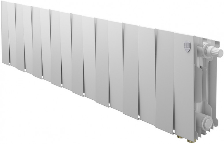 Биметаллический радиатор Royal Thermo Pianoforte 200 VD 16 секц. Bianco Traffico