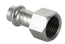 Соединитель из нержавеющей стали с внутренней резьбой Valtec 35х1 1/4