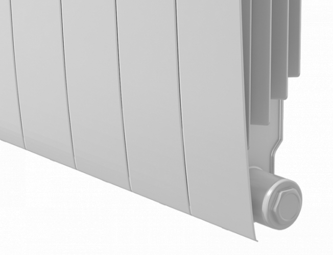 Биметаллический радиатор Royal Thermo BiLiner 500 Bianco Traffico 8 секц.