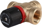 Смесительный клапан Rommer 3/4" ВР 20-43°С KV 1,6 (RVM-0111-164320) боковое смешивание