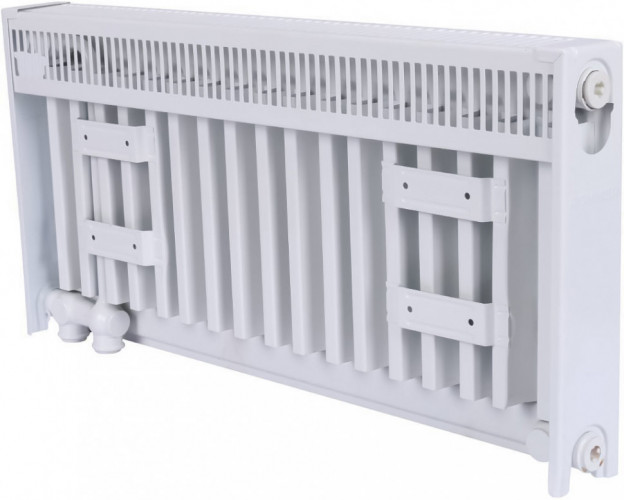 Стальной панельный радиатор Тип 11 Rommer Ventil 11/300/1800 нижнее правое подключение
