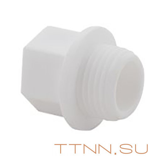 Заглушка РосТурПласт (пробка) PN25 с резьбой 1" арт.10557