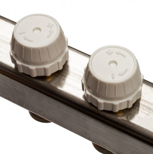 Коллектор с запорными клапанами STOUT SMS-0932-000007