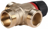 Смесительный клапан Rommer 3/4" НР 30-65°С KV 1,8 (RVM-1121-186520) центральное смешивание