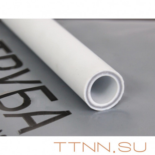 Труба полипропиленовая стекловолокно 20х3,4 PN25 РосТурПласт SDR-6 Серый