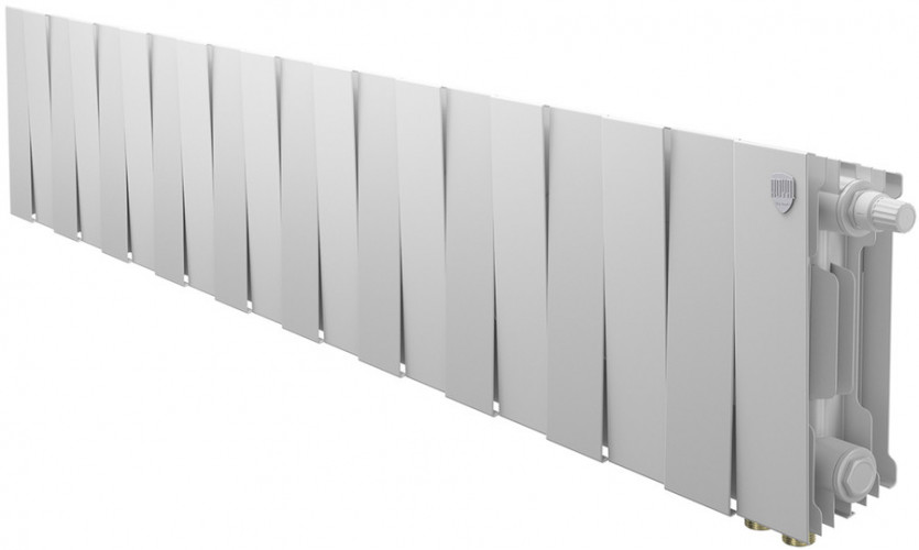 Биметаллический радиатор Royal Thermo Pianoforte 200 VD 20 секц. Bianco Traffico