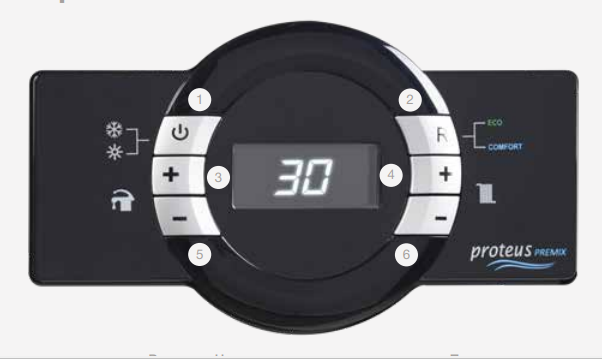 Настенный газовый котел ECA PROTEUS PREMIX 35 HST NG