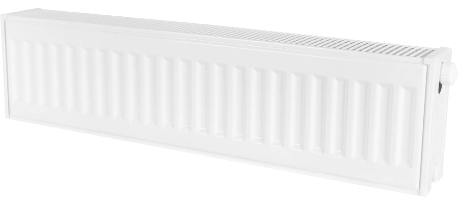 Стальной панельный радиатор Тип 22 Rommer Ventil 22/200/1400 нижнее подключение