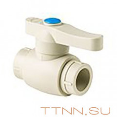 Кран РосТурПласт шаровой стандарт 50 арт.18181