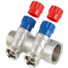 Коллектор с регулировочными вентилями Valtec 1*4*3/4 VT.560.NE