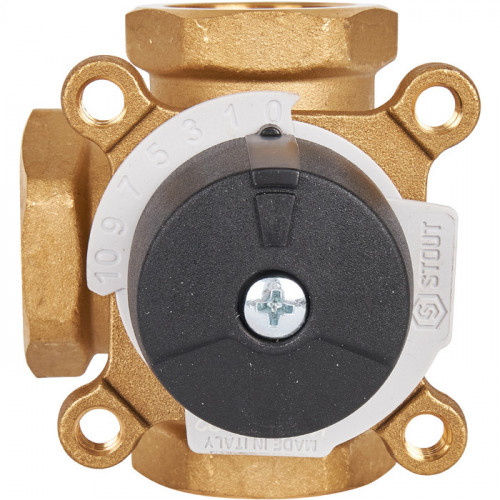 Смесительный клапан STOUT 1 KVs 12 м3/ч