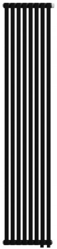Стальной трубчатый радиатор 2-колончатый Royal Thermo Shift Q30 VC2180 - 08 секц. RAL9005m, нижнее 1/2