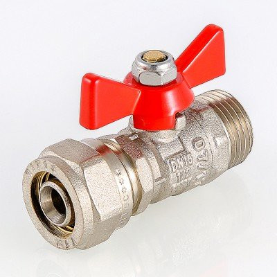 Кран шаровый под обжим Valtec 16 мм х 1/2 VT.341