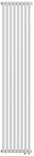 Стальной трубчатый радиатор 2-колончатый Royal Thermo Shift Q30 VC2180 - 08 секц. RAL9016, нижнее 1/2