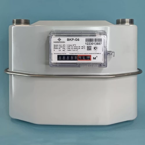 Счётчик газа ВКР-G6 правый Газэлектроника