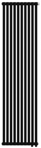 Стальной трубчатый радиатор 2-колончатый Royal Thermo Shift Q30 VC2180 - 10 секц. RAL9005m, нижнее 1/2