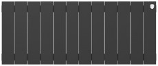 Биметаллический радиатор Royal Thermo PianoForte 300 Noir Sable - 12 секц.