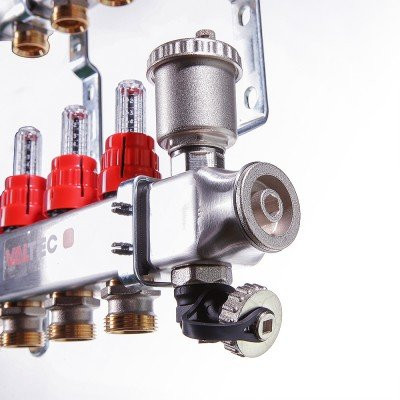 Коллекторный блок Valtec 1", 4 x 3/4" евроконус VTc.586.EMNX.0604