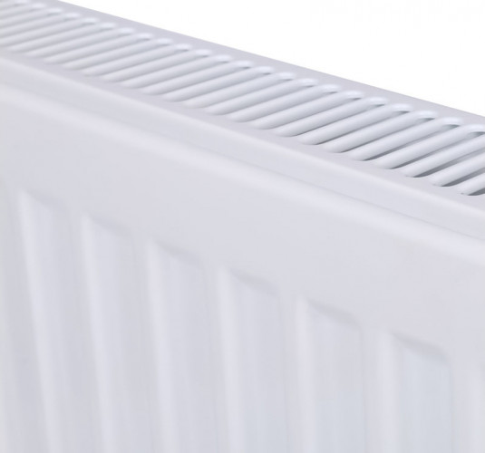 Стальной панельный радиатор Тип 22 Rommer Ventil 22/300/1000 нижнее правое подключение