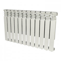 Алюминиевый радиатор Rommer Optima 500 12 секций (RAL-0210-050012)